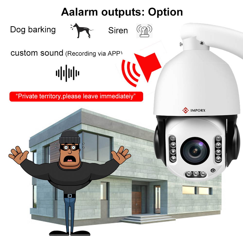 3W Audio Output Speaker For IP Security Camera Plug and Play Audio Out Orator Narrator For WIFI 4G CCTV PTZ Speed Dome IP Camera