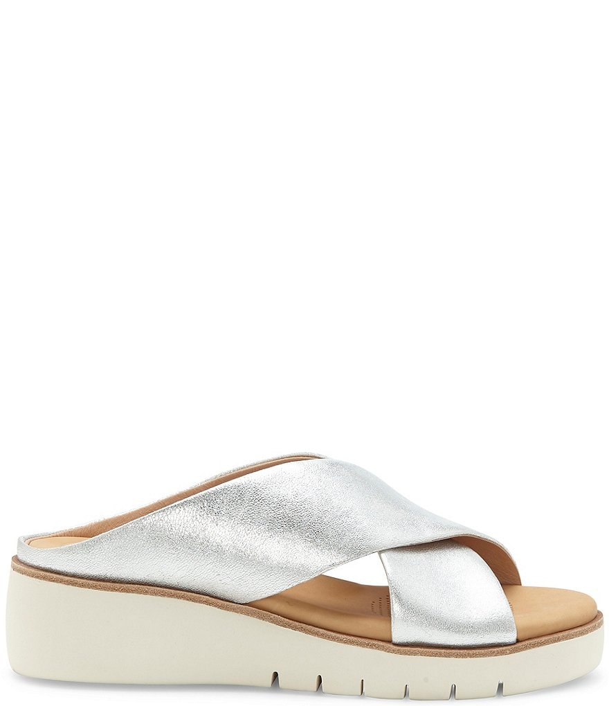 Dansko Shanda Waterproof Leather Wedge Slip Ons