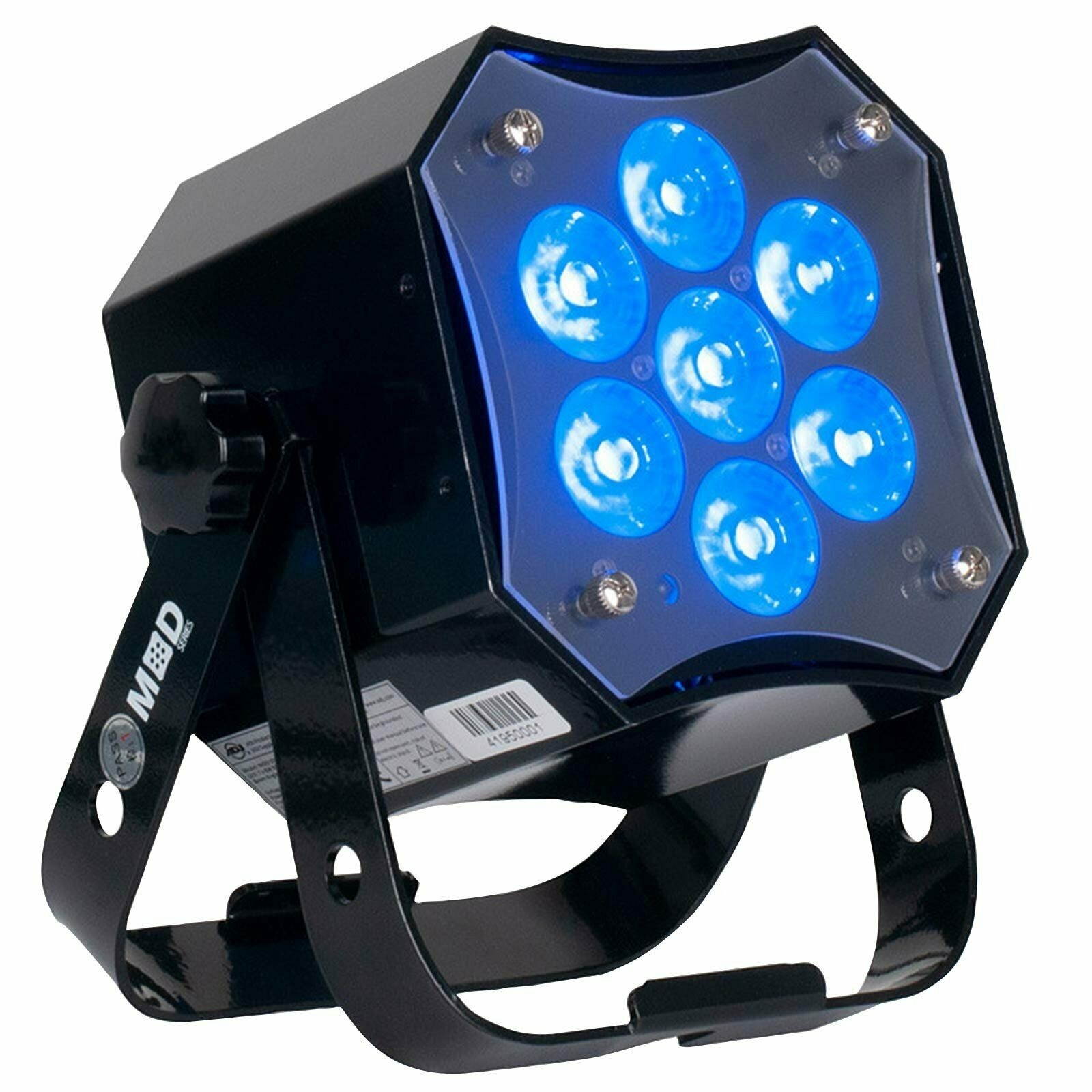 American DJ MOD STQ High Powered RGBW 4-in-1 LED Mini MOD Par Lights Pair w Case