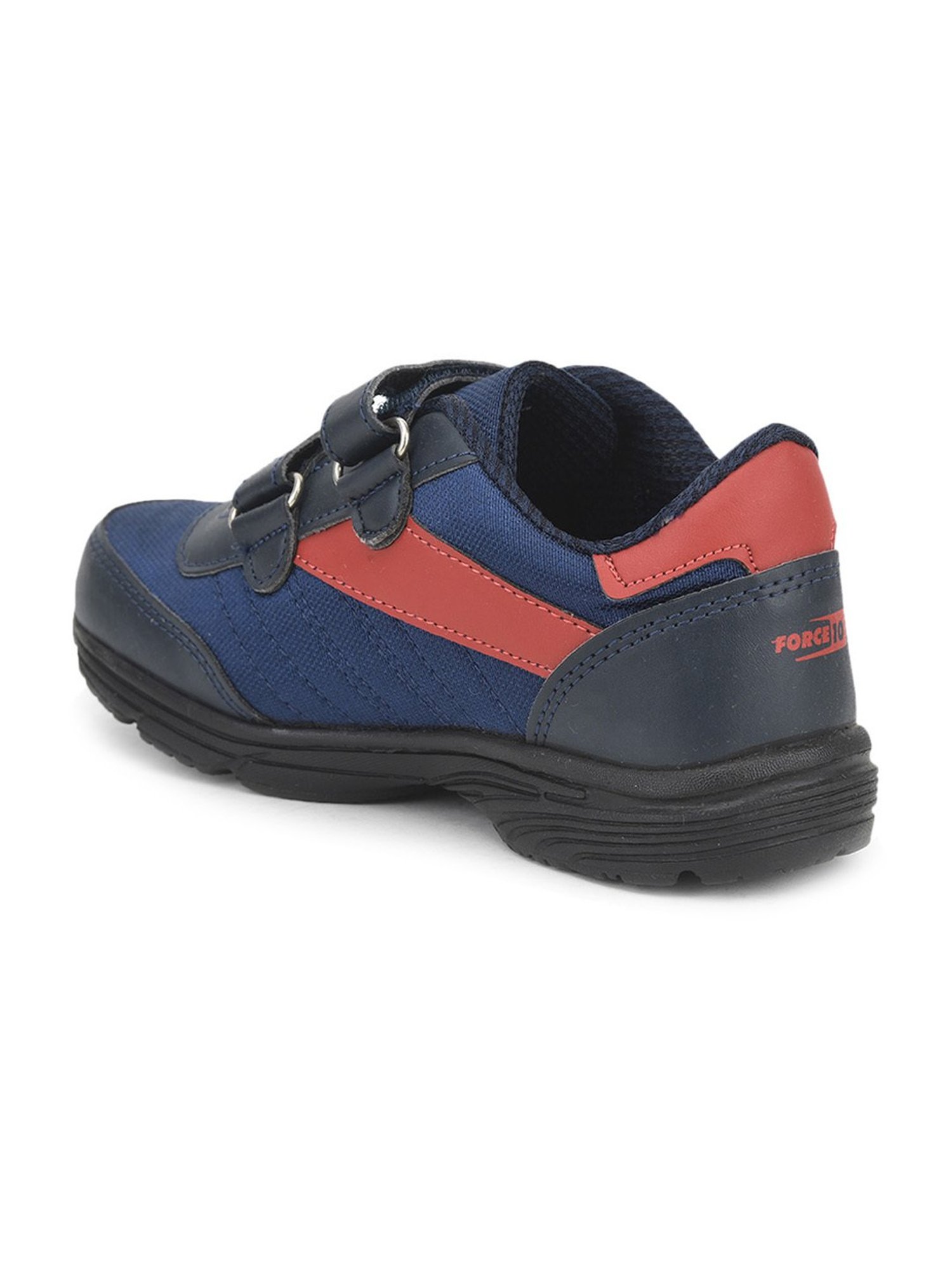 Liberty Kids Blue & Red Velcro Shoes