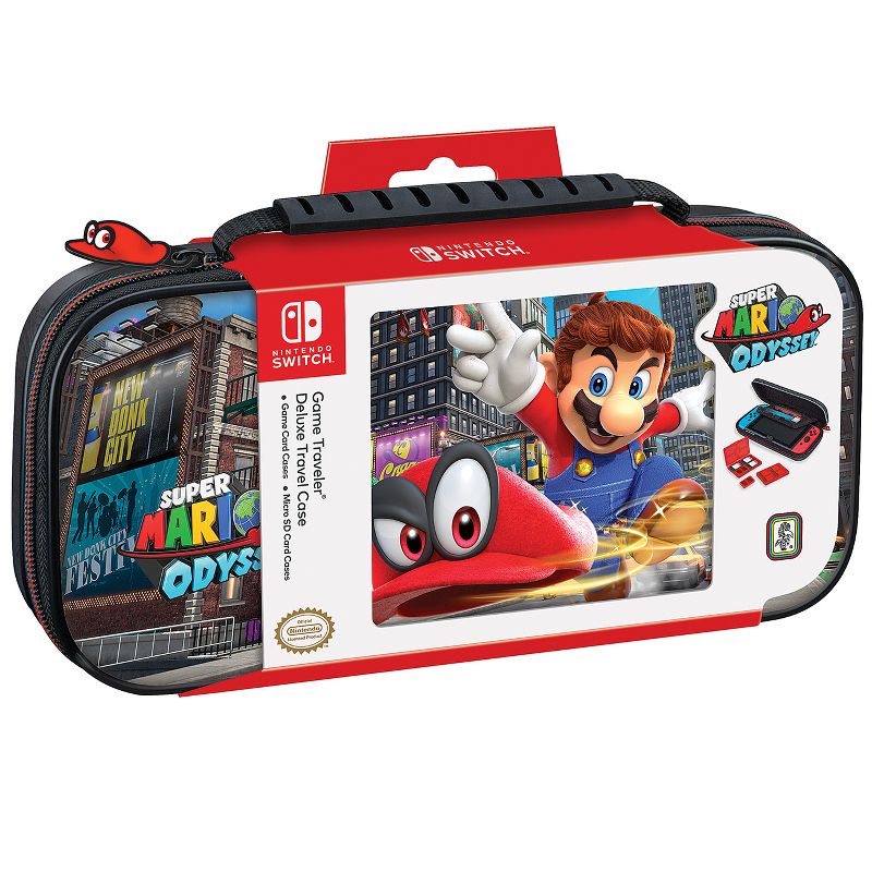 Nintendo Switch Game Traveler Super Mario Odyssey Deluxe Travel Case