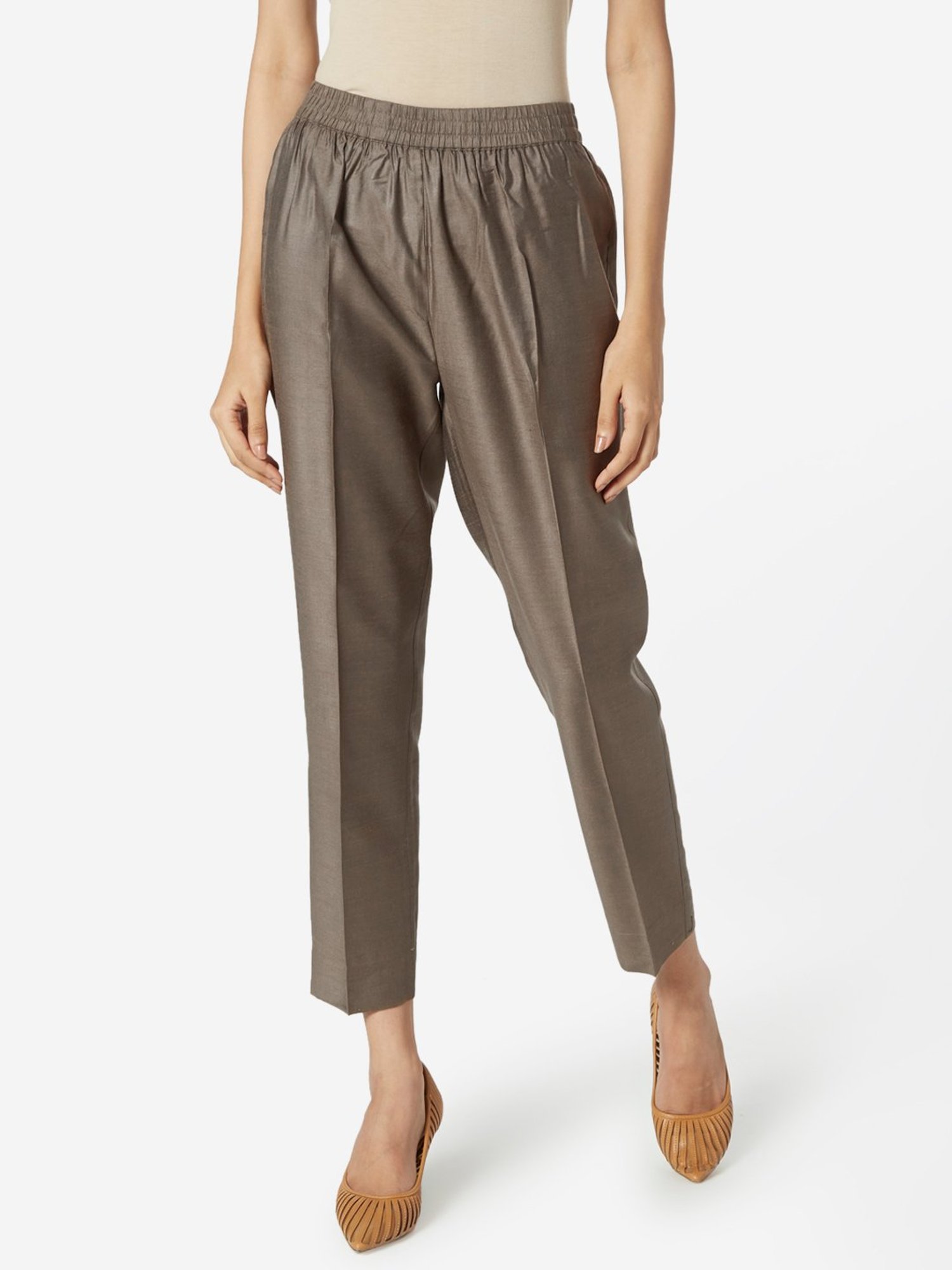 Zuba by Westside Dark Grey Ethnic Pants