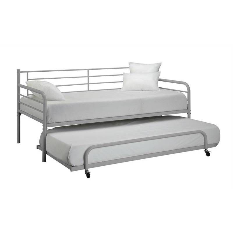 Trundle For Metal Daybed Silver - Dorel Home Products
