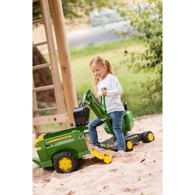 John Deeere Farm Trailer Tractor Accessory by Rolly Toys