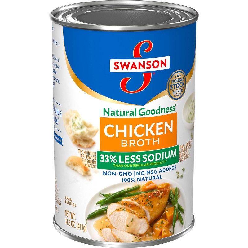 Swanson Natural Goodness Chicken Broth Can - 14.5 fl oz