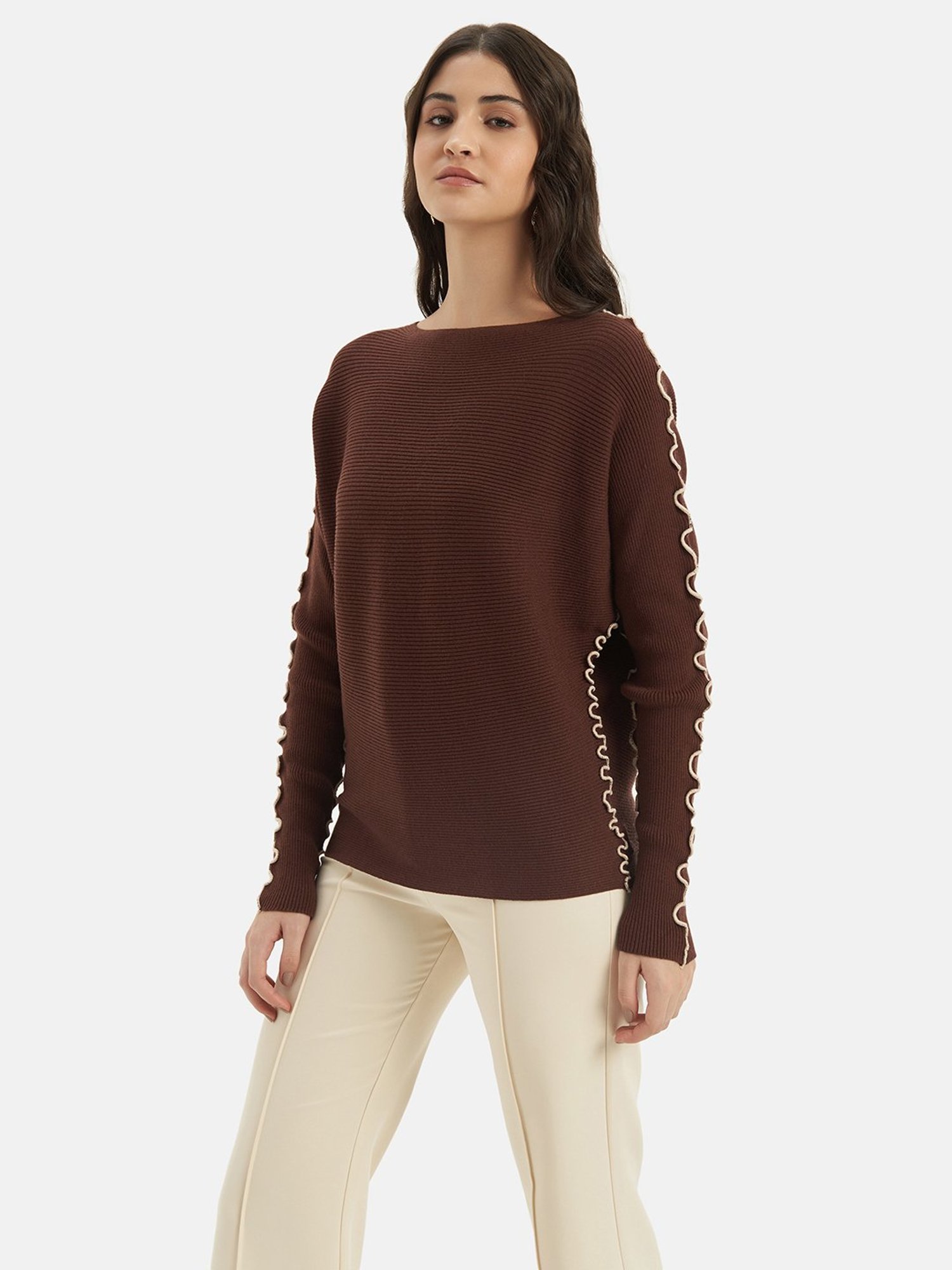 Kazo Brown Pullover