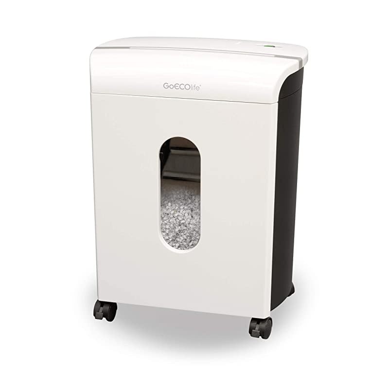GMW124P-Wht Limited Edition 12-Sheet High Security Microcut Paper Shredder, White