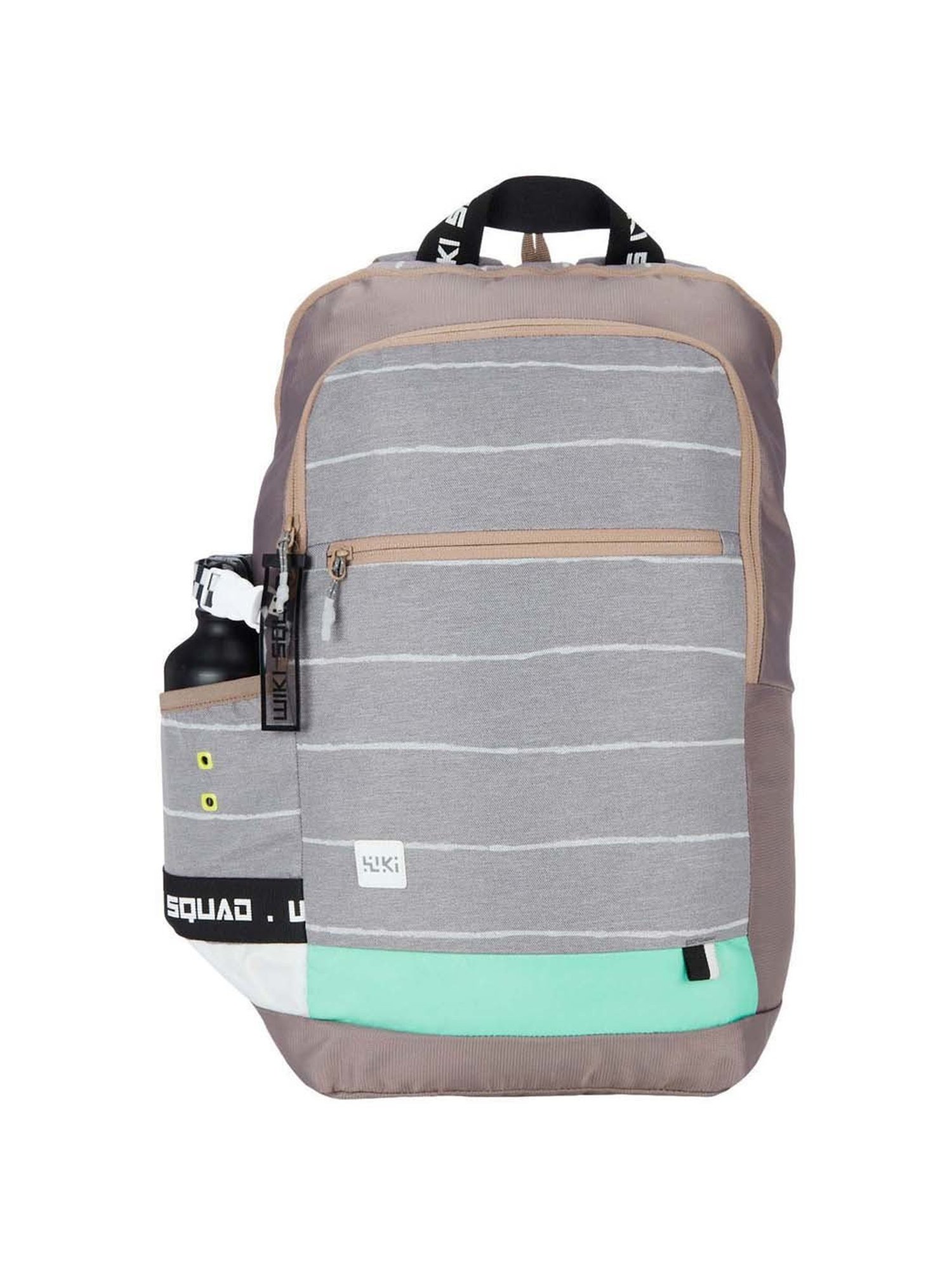 Wiki 30.5 Ltrs Grey Medium Backpack
