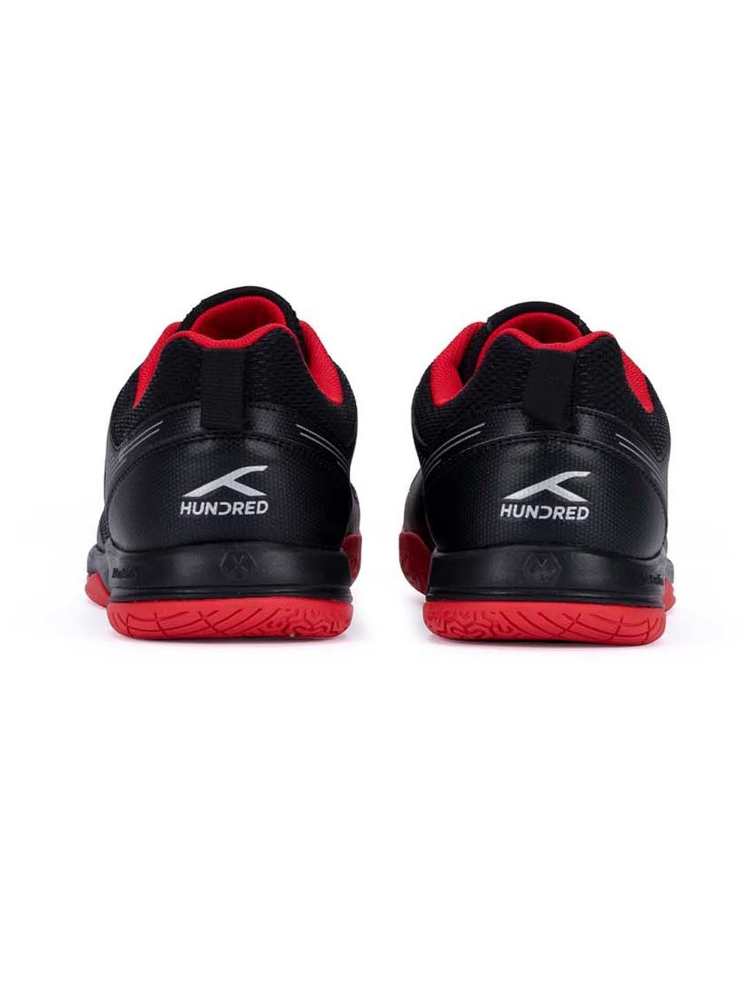 Hundred Men's Court Star Black Indoor Court Shoes