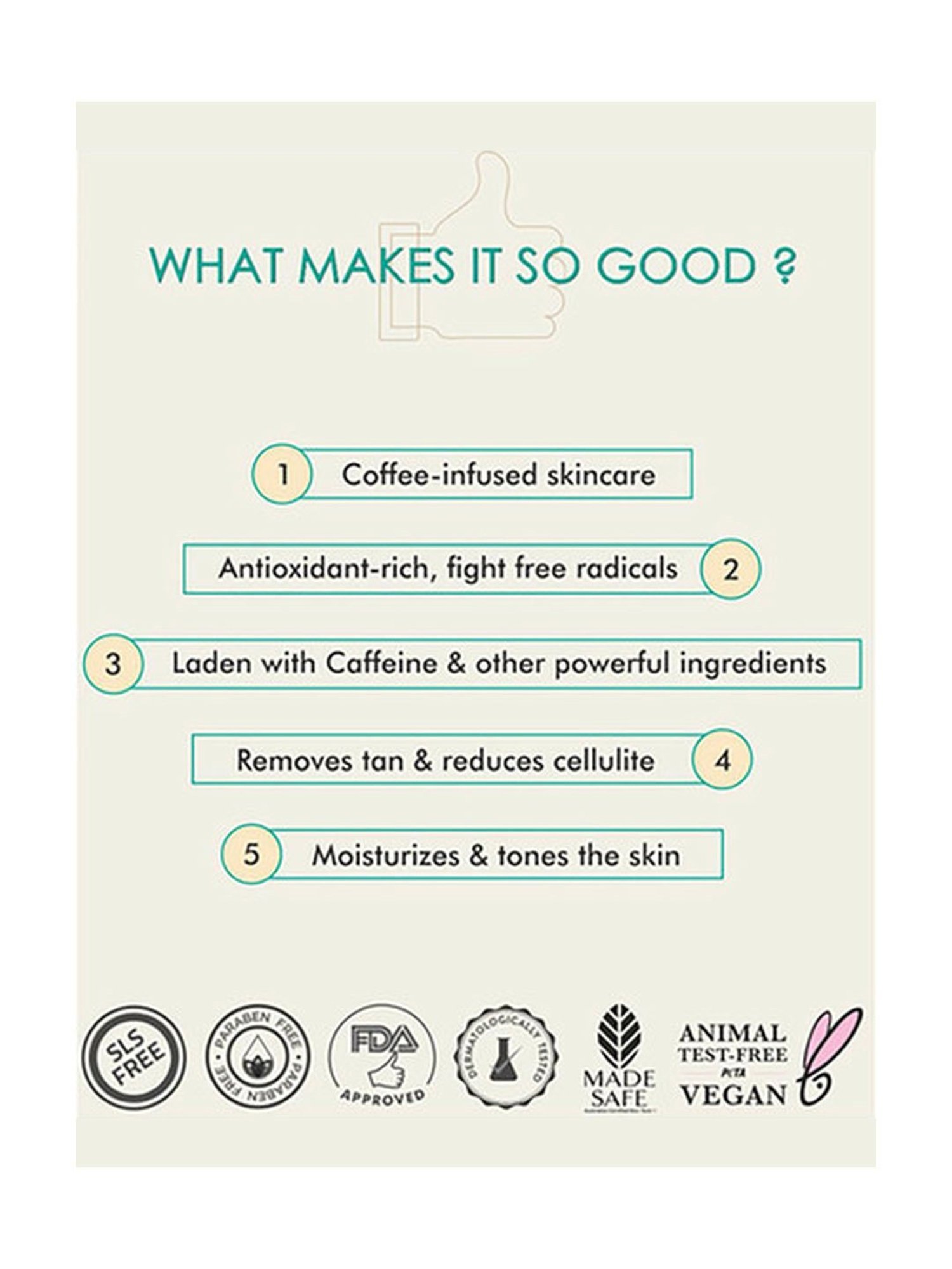 mCaffeine Exfoliate & Remove Tan Coffee Body Scrub (Pack of 2)