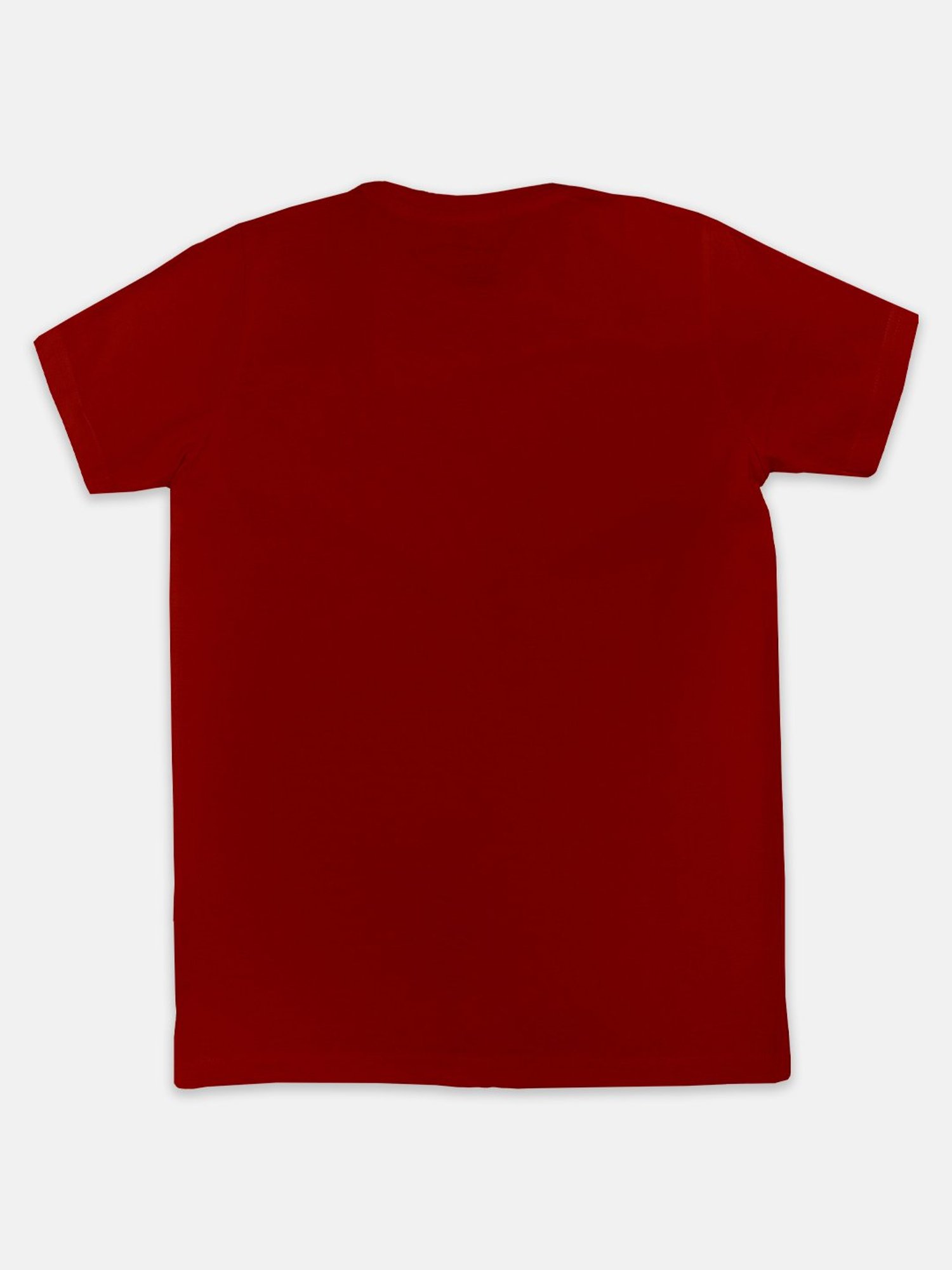 Kiddopanti Kids Red Solid T-Shirt