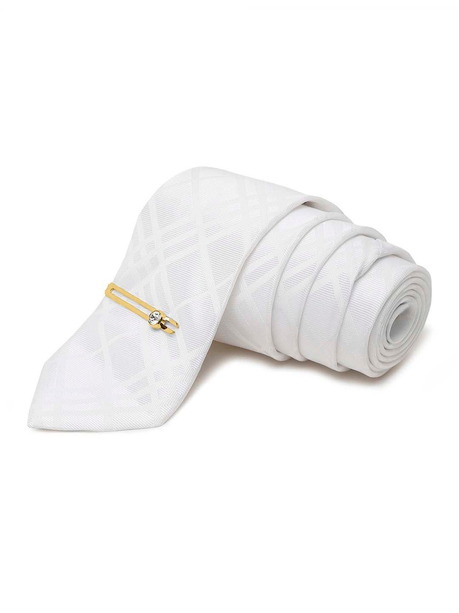 Louis Stitch Blue Printed Necktie Gift Set - Set of 3