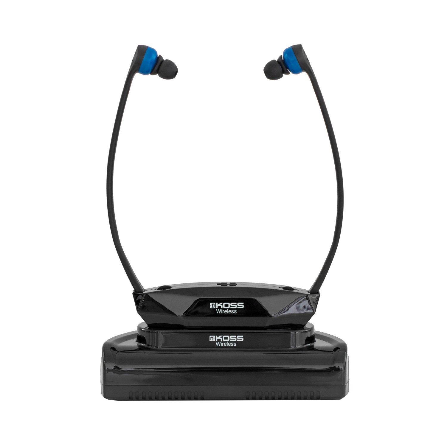 Koss - WIRELESS TVHEADPHONE - Koss Wireless TV Headphones - Wireless - Infrared - 100 Hz 6 kHz - Earbud - Binaural -