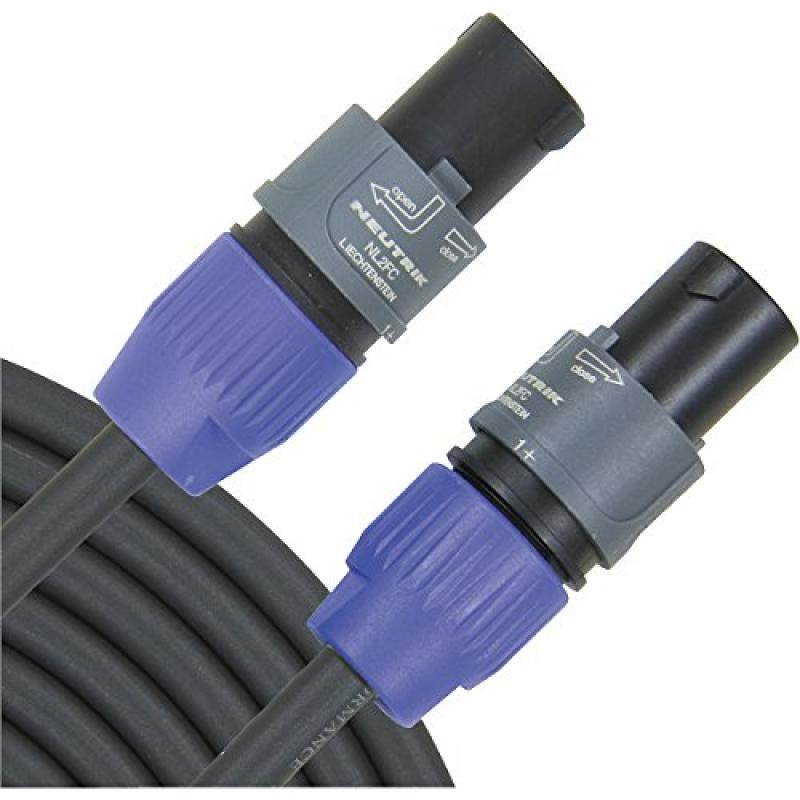 SpeakonCable with NeutrikConnectors (10', NL2-NL2)