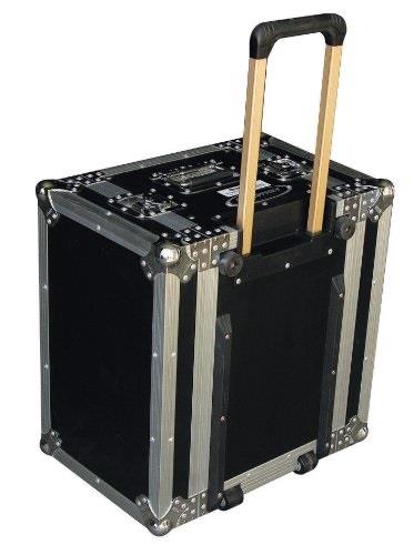 odyssey fzer6hw flight zone ata 6 space effects rack with handle & wheels