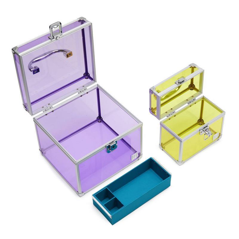Caboodles Prima Donna Acrylic Case - Purple