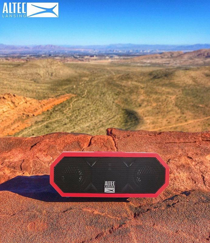 New Altec Lansing IMW448-DR Jacket H2O 3 Wireless Bluetooth Waterproof Speaker