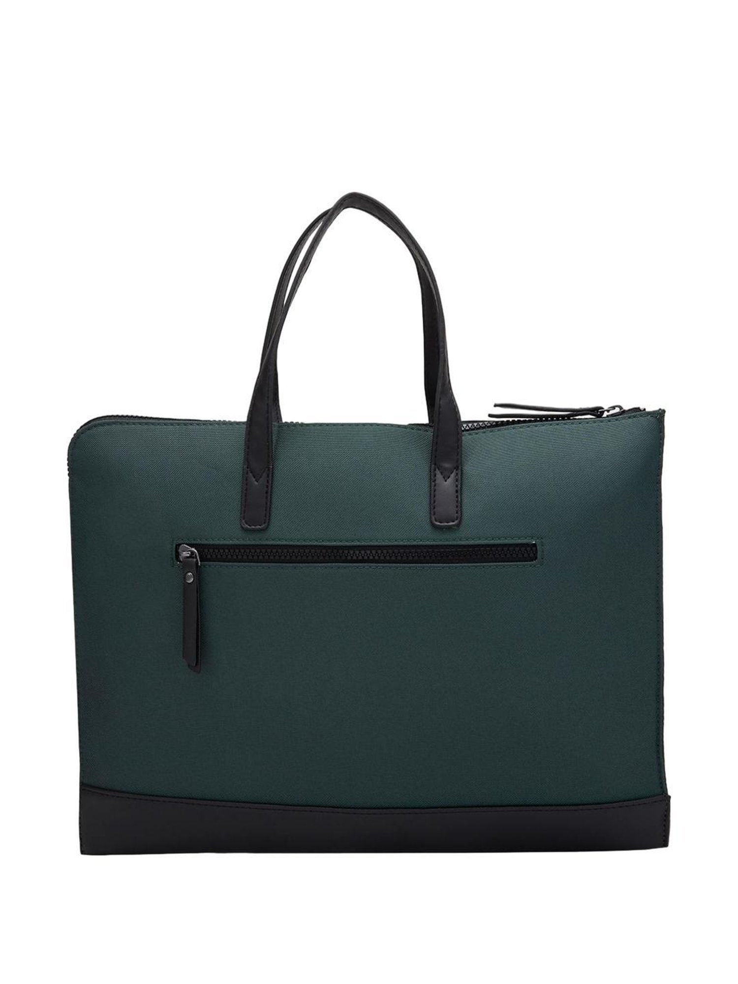 Baggit Brown PVC Solid Laptop Messenger Bag