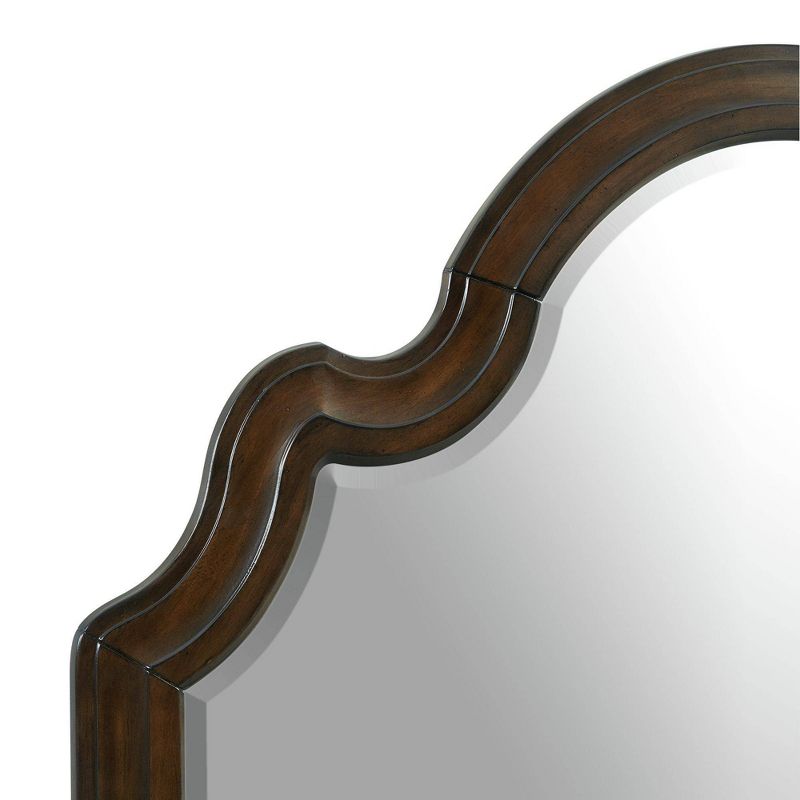 Serena 6 Drawer Dresser with Mirror Espresso - Picket House Furnishings