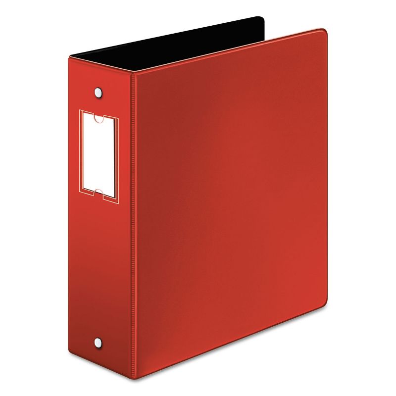 Cardinal Premier Easy Open Locking Round Ring Binder 3" Cap 11 x 8 1/2 Red 18848