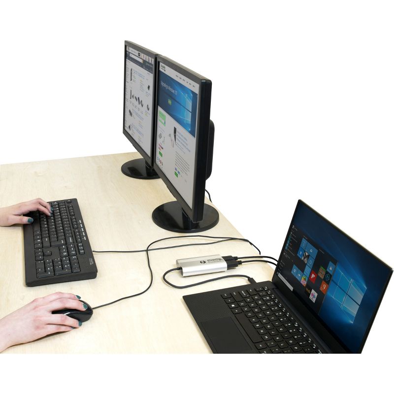 Plugable Thunderbolt 3 to Dual HDMI 2.0 Display Adapter Compatible with MacBook Pro Systems (2019??8??7), and Dell XPS. Project or Stream to Up to ...