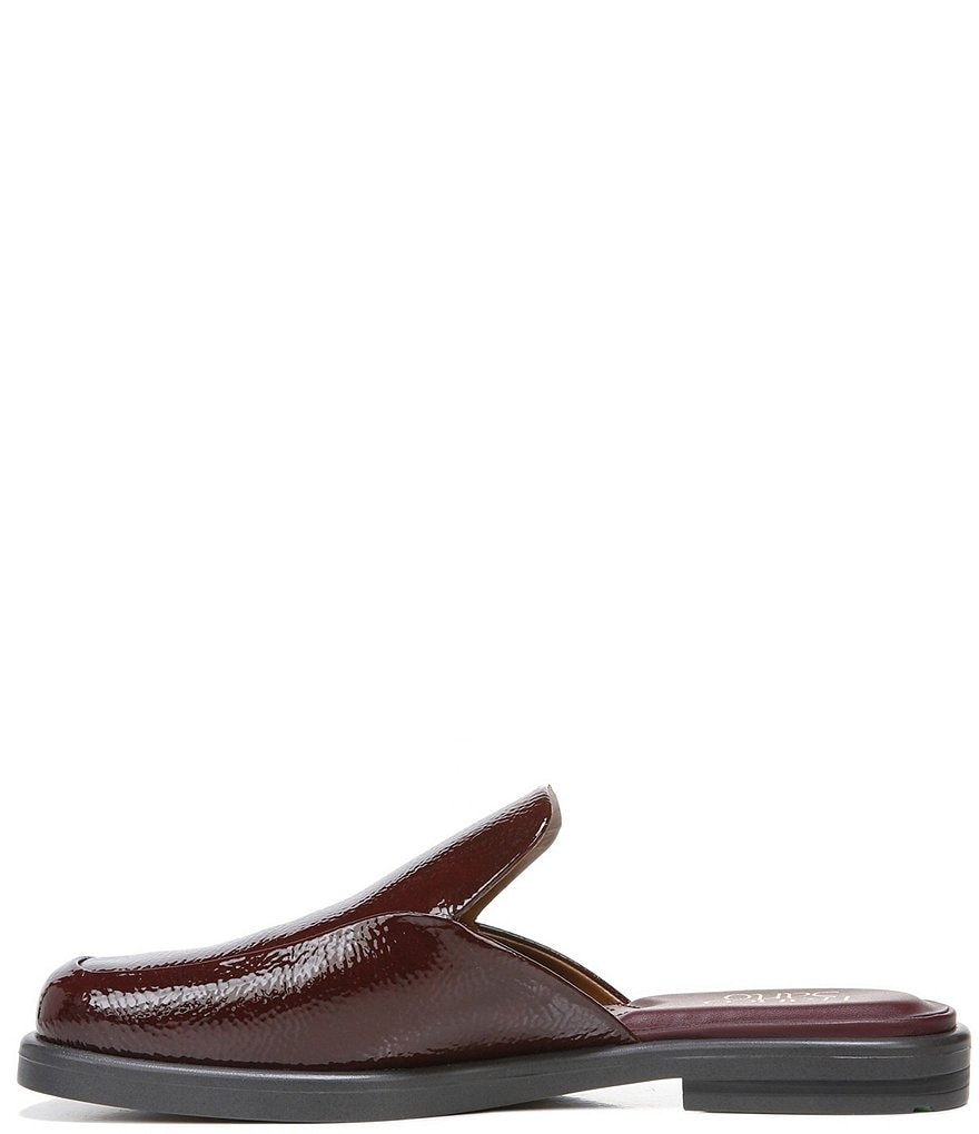 Franco Sarto Boccaslide Crinkle Patent Mules