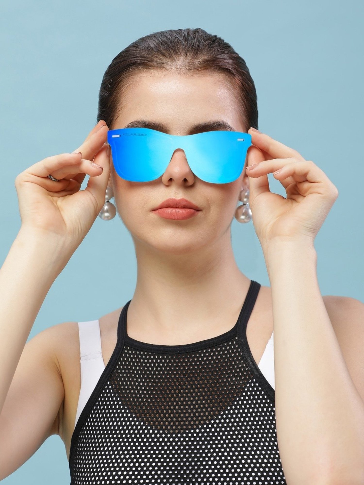 Resist Eyewear Aqua Wayfarer Polarized Unisex Sunglasses