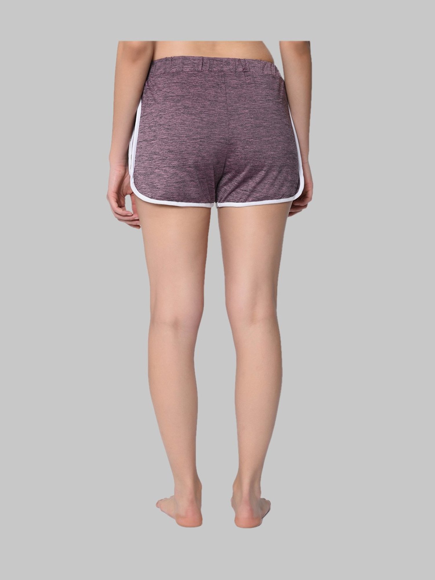 Da Intimo Magenta Textured Shorts