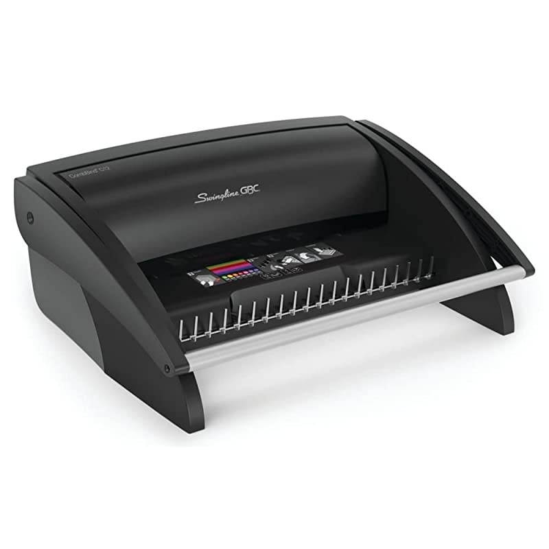 GBC 7706171 CombBind Manaul Machine, 16-1/2-Inch x17-3/4-Inch x7-1/4-Inch, Black