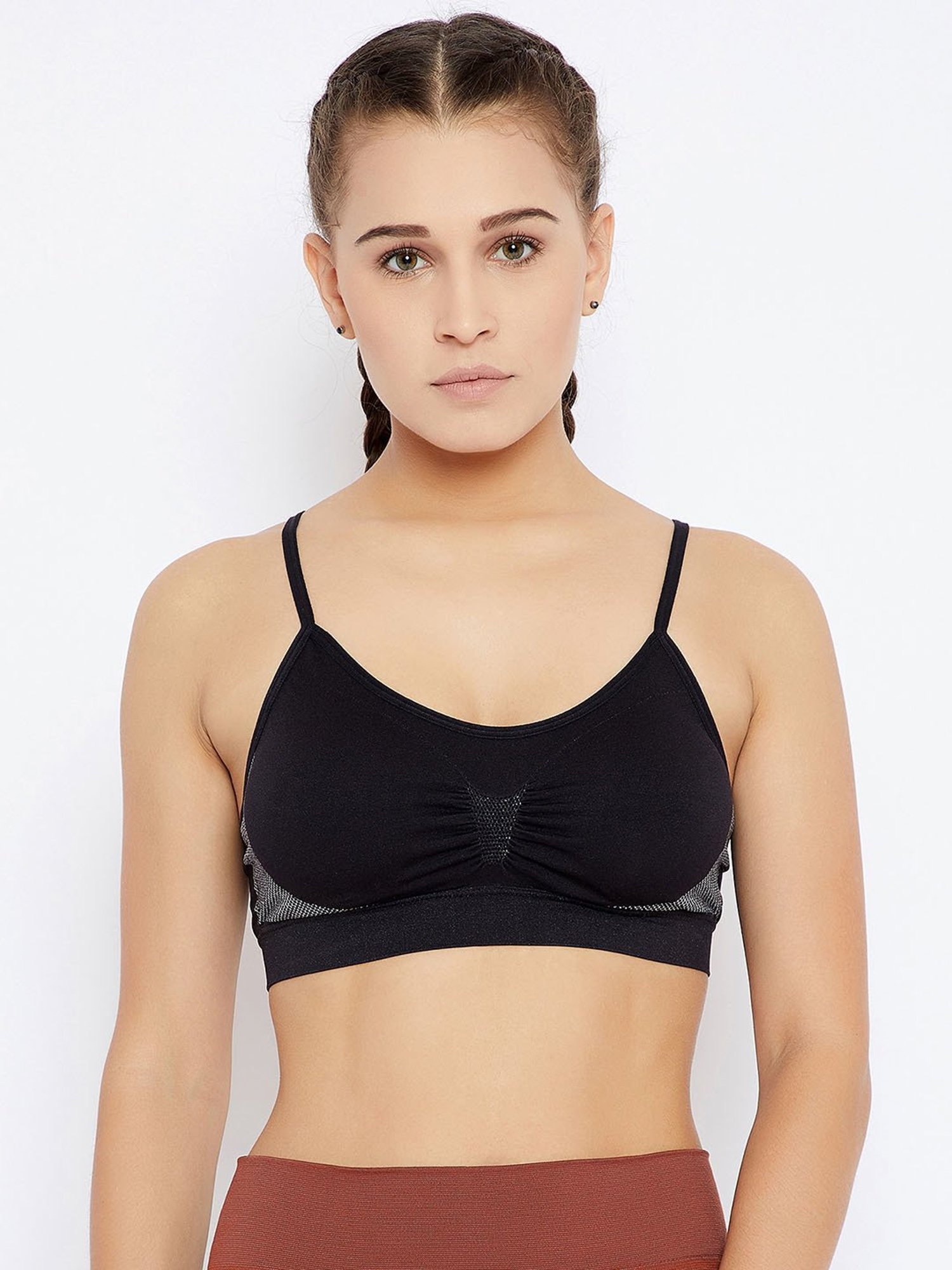 C9 Airwear Black Full Coverage Bralette Bra