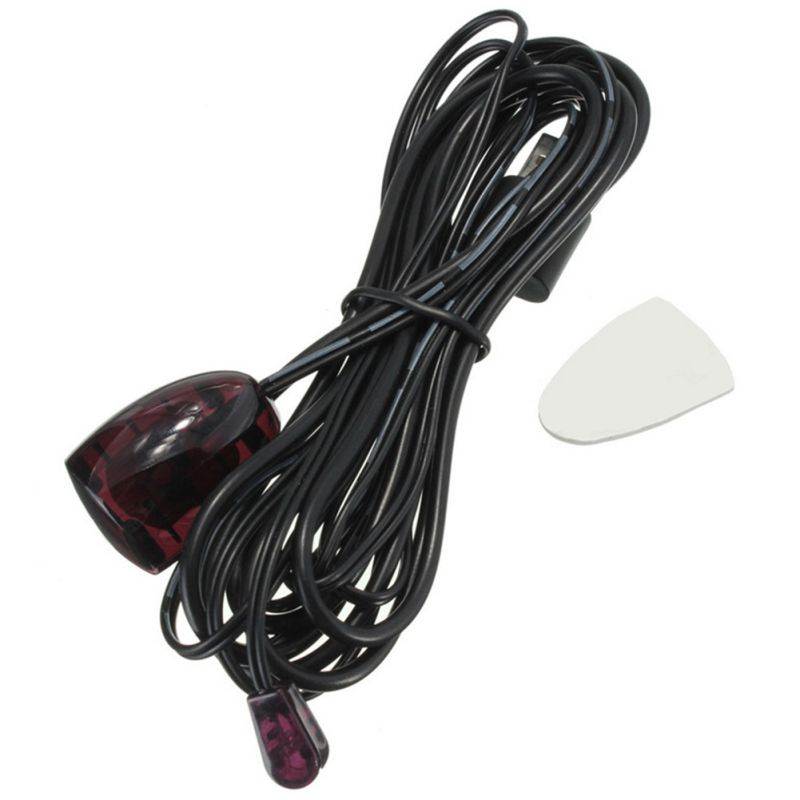 USB IR Repeater - Infrared Remote Control Extender Repeater Hidden IR Repeater System with 1 Emitters 1 Receiver