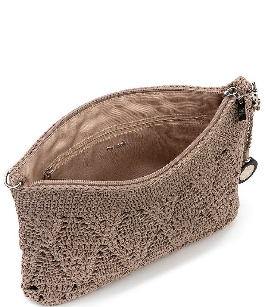 The Sak 3 In 1 Demi Classic Hand-Crochet Zip Crossbody Bag