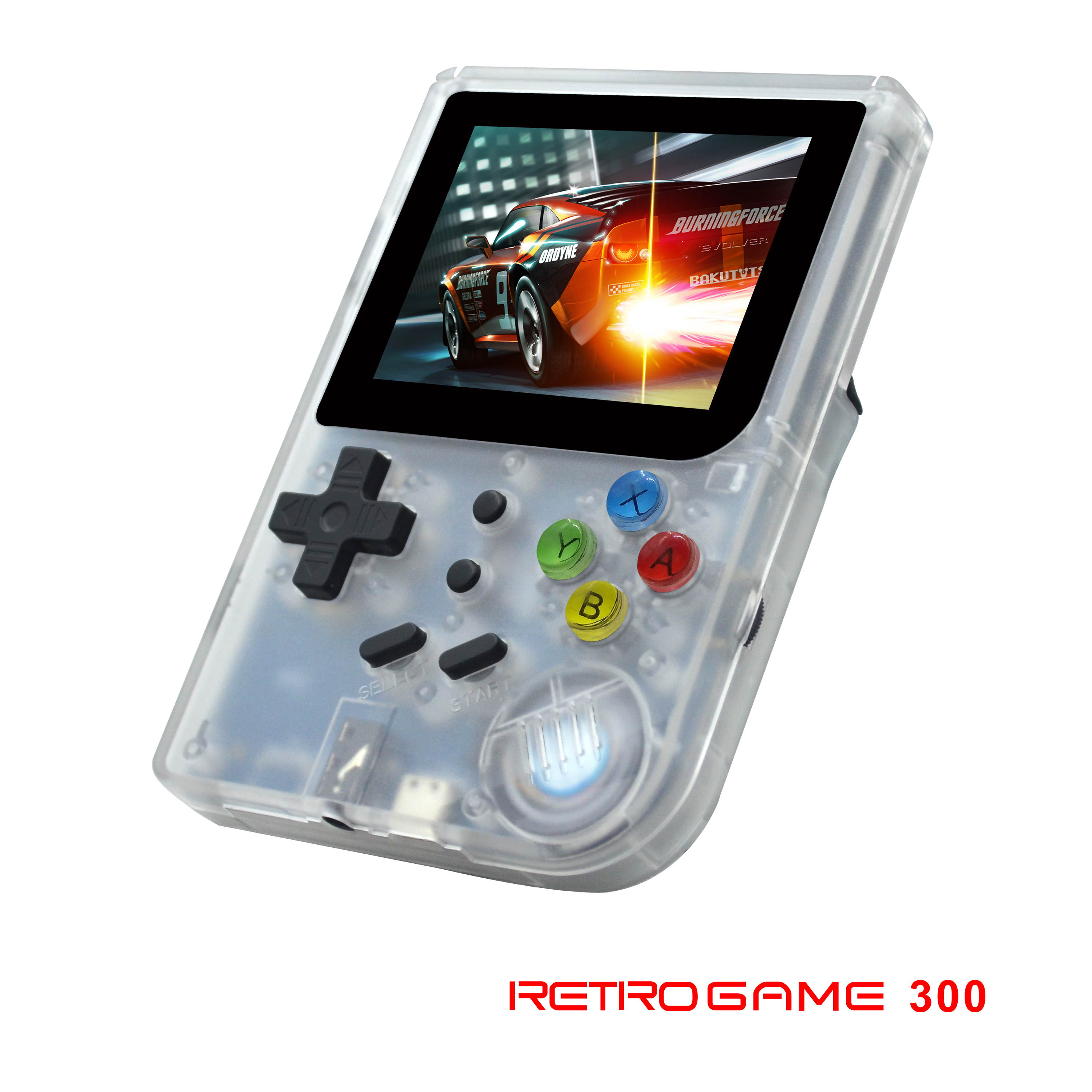 Open source handheld RG300 new Tony system GBA arcade nostalgic handheld game console 64G memory