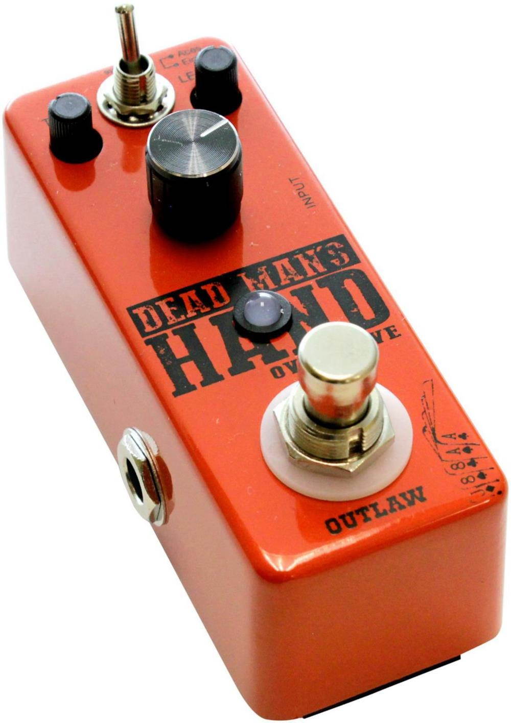 Outlaw Effects Dead Man's Hand Guitar Overdrive Pedal