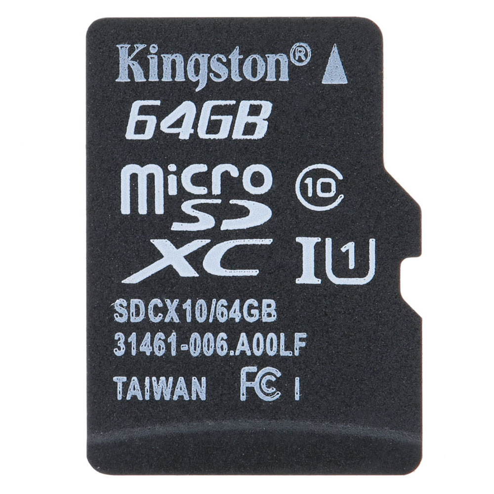Kingston Class 10 8GB 16GB 32GB 64GB MicroSD TF Flash Memory Card 48MB/s Maximal Speed with Card Adapter