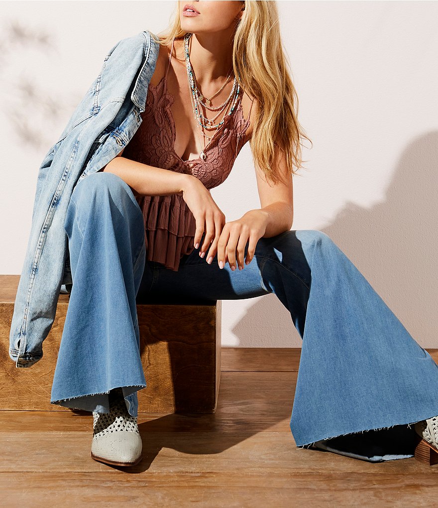 Free People Rumors Denim Jacket