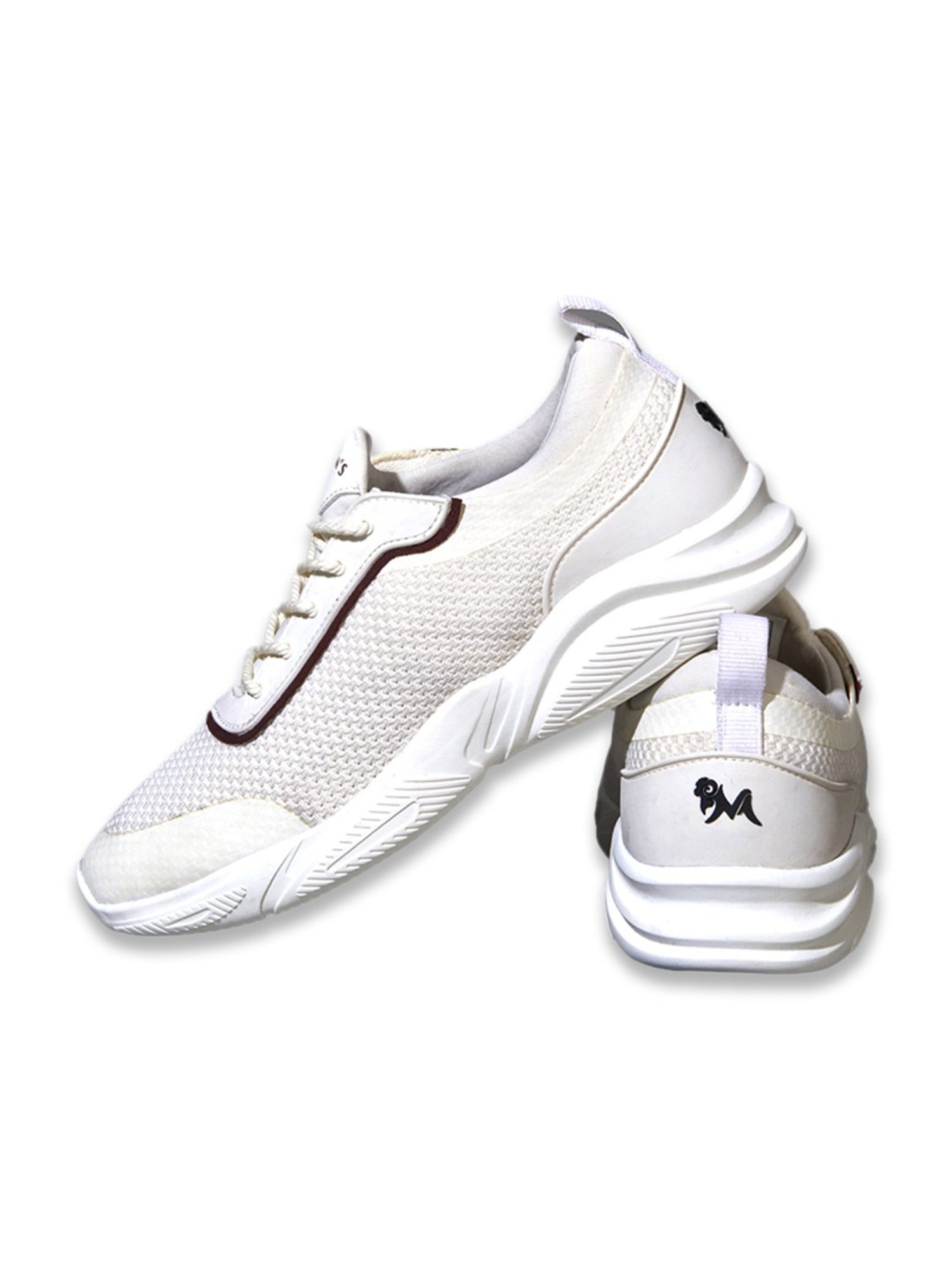 Neemans Men's Sole Max Ivory Running Shoes