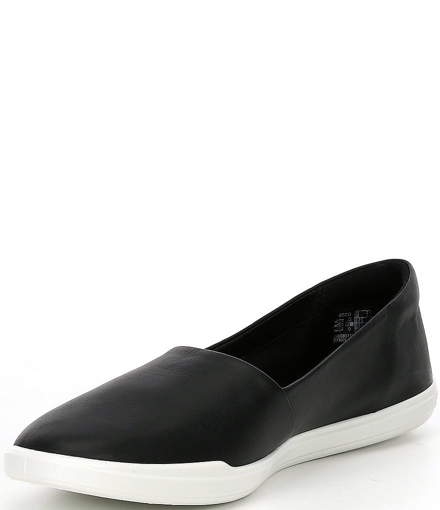 Jack Rogers Blair Pointed Toe Bow Leather Flats