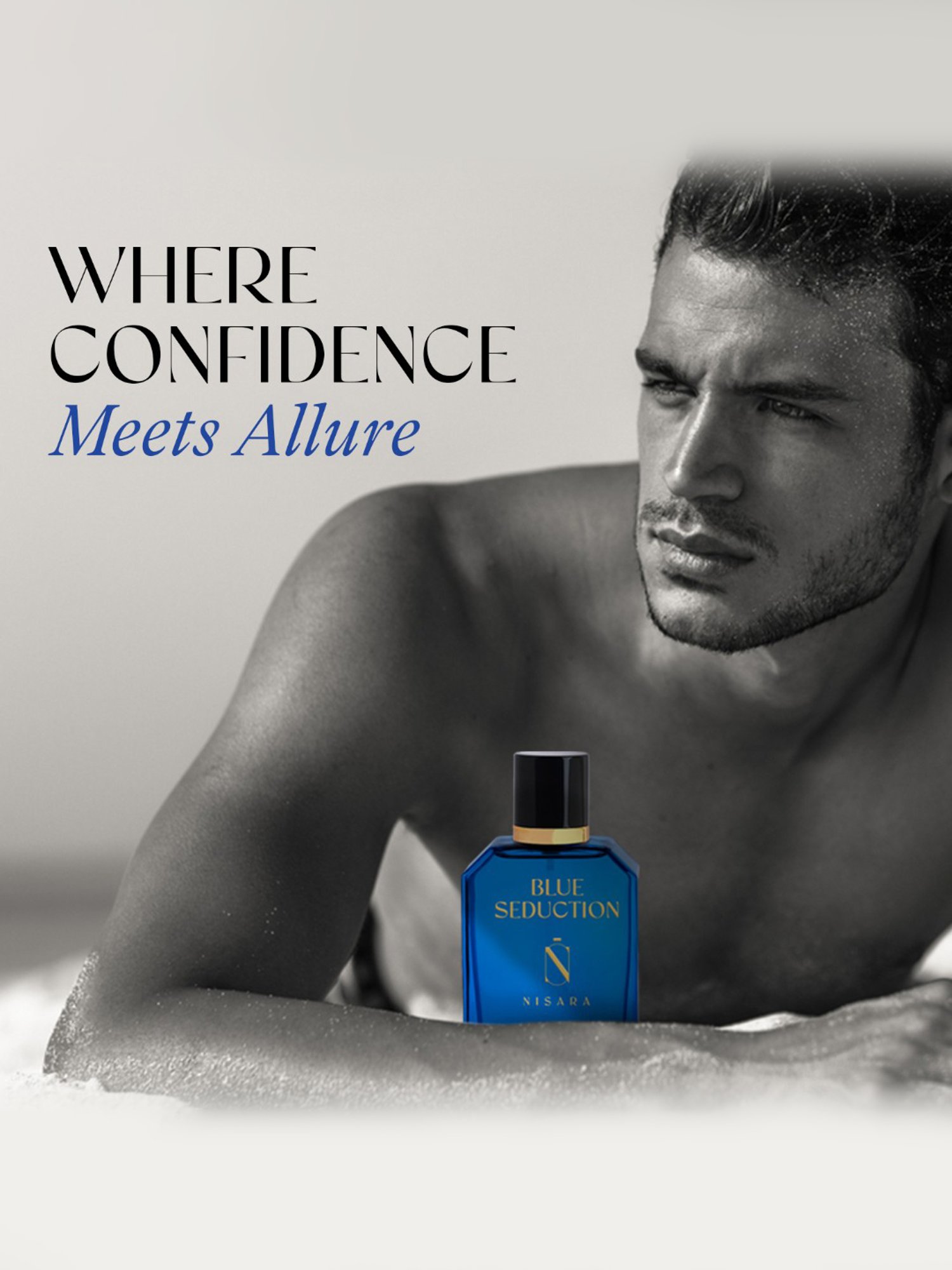 NISARA Blue Seduction Eau de Parfum for Men - 100 ml