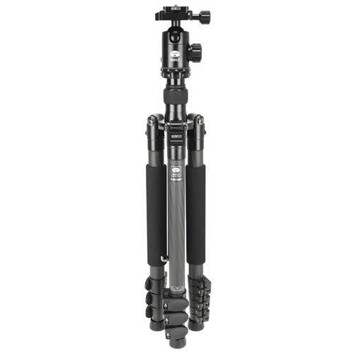 Sirui ET-2204 3-section Aluminum Tripod with E-20 BallHead - Black #SUET2204
