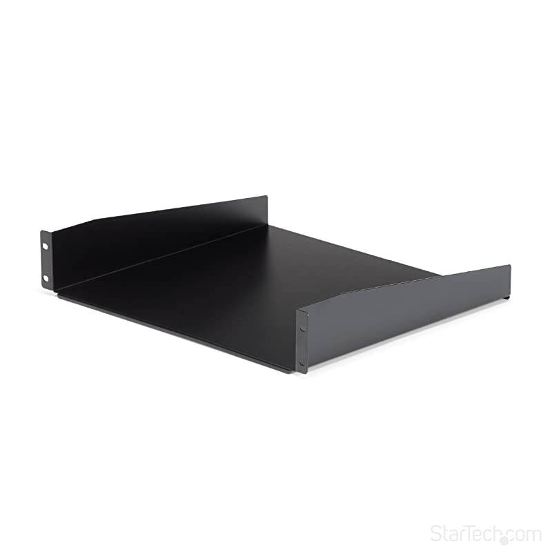 com 2U Server Rack Mount Shelf 157in Deep Steel Universal Cantilever Tray for 19quot Network amp AV Equipment RackCabinet 44lbs CABSHELF