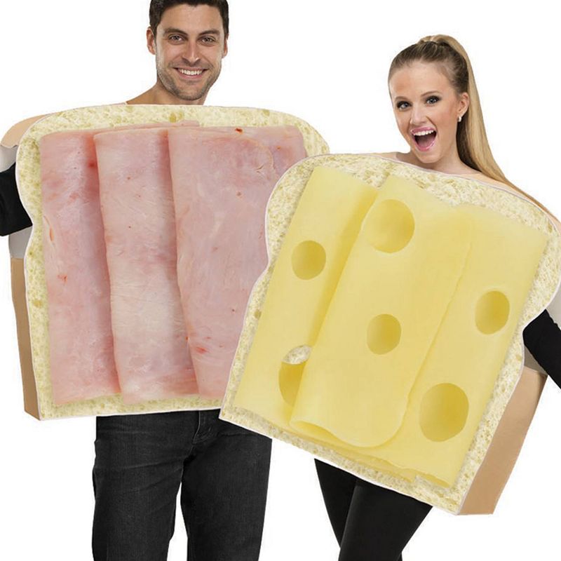 Adult Ham and Swiss Couples Costumes One Size (Includes 2 Costumes)