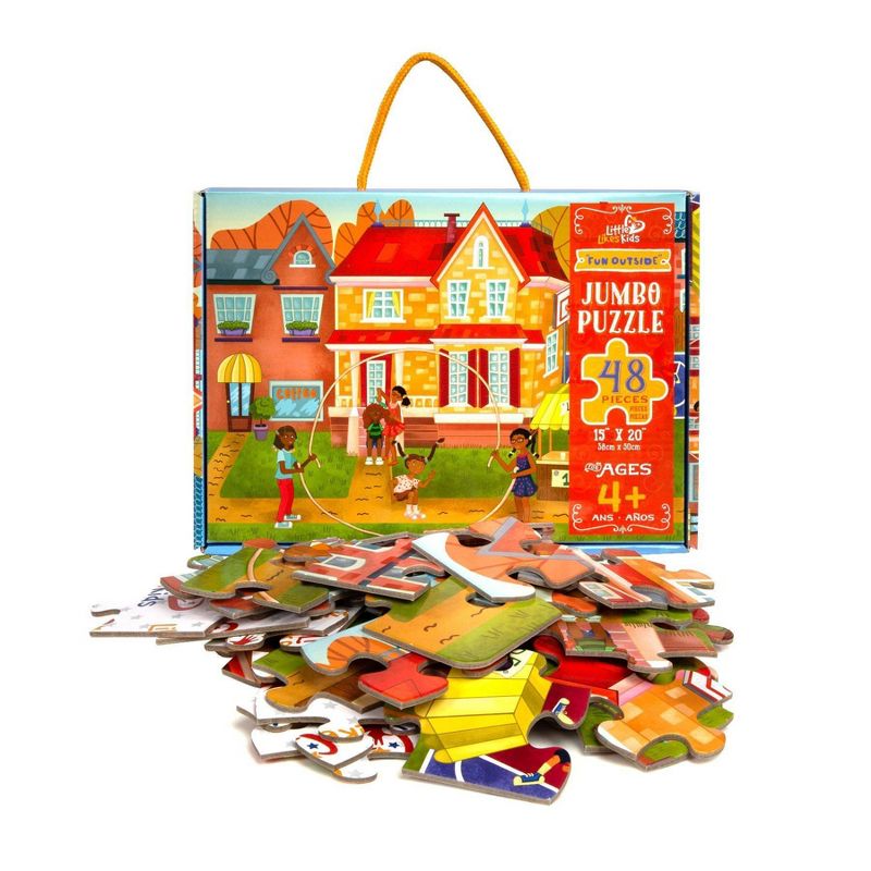 Little Likes Kids Fun Outside Kids' Jumbo Puzzle - 48pc