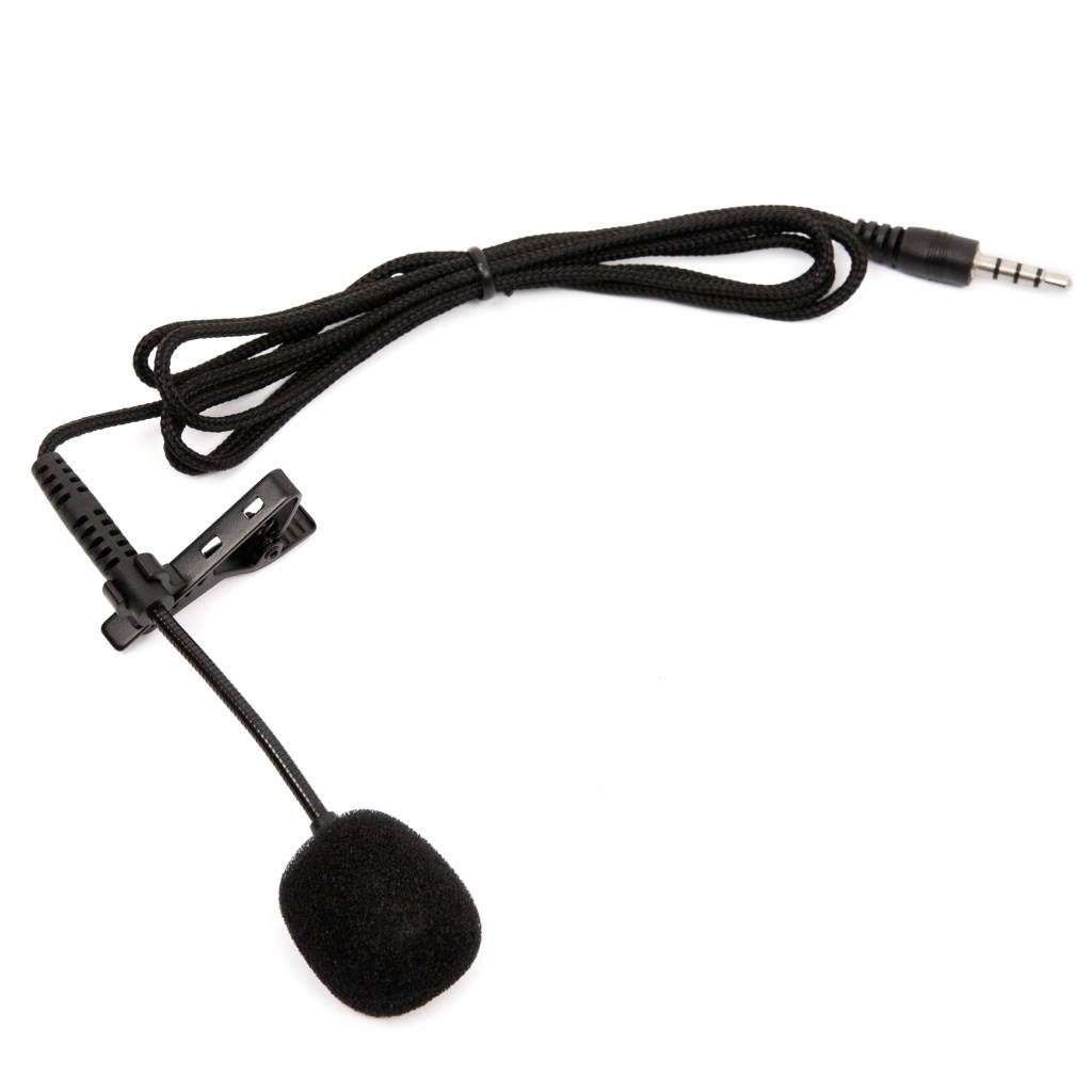 REYTID Pro Clip on 3.5mm Lavalier Microphone for iPhone Android Canon Nikon Digital Cameras GoPro - Condenser Omnidirectional Smartphones
