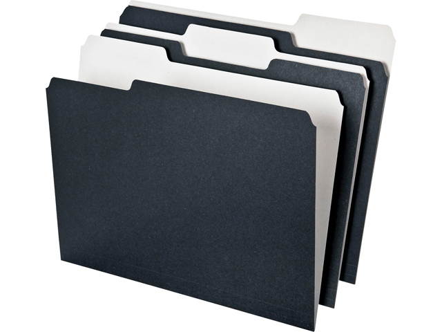 Pendaflex Earthwise 2-tone 1/3 Cut File Folders