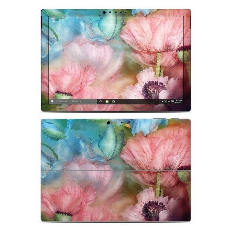Surface Pro 4 Skin - Poppy Garden by Carol Cavalaris - Sticker Decal