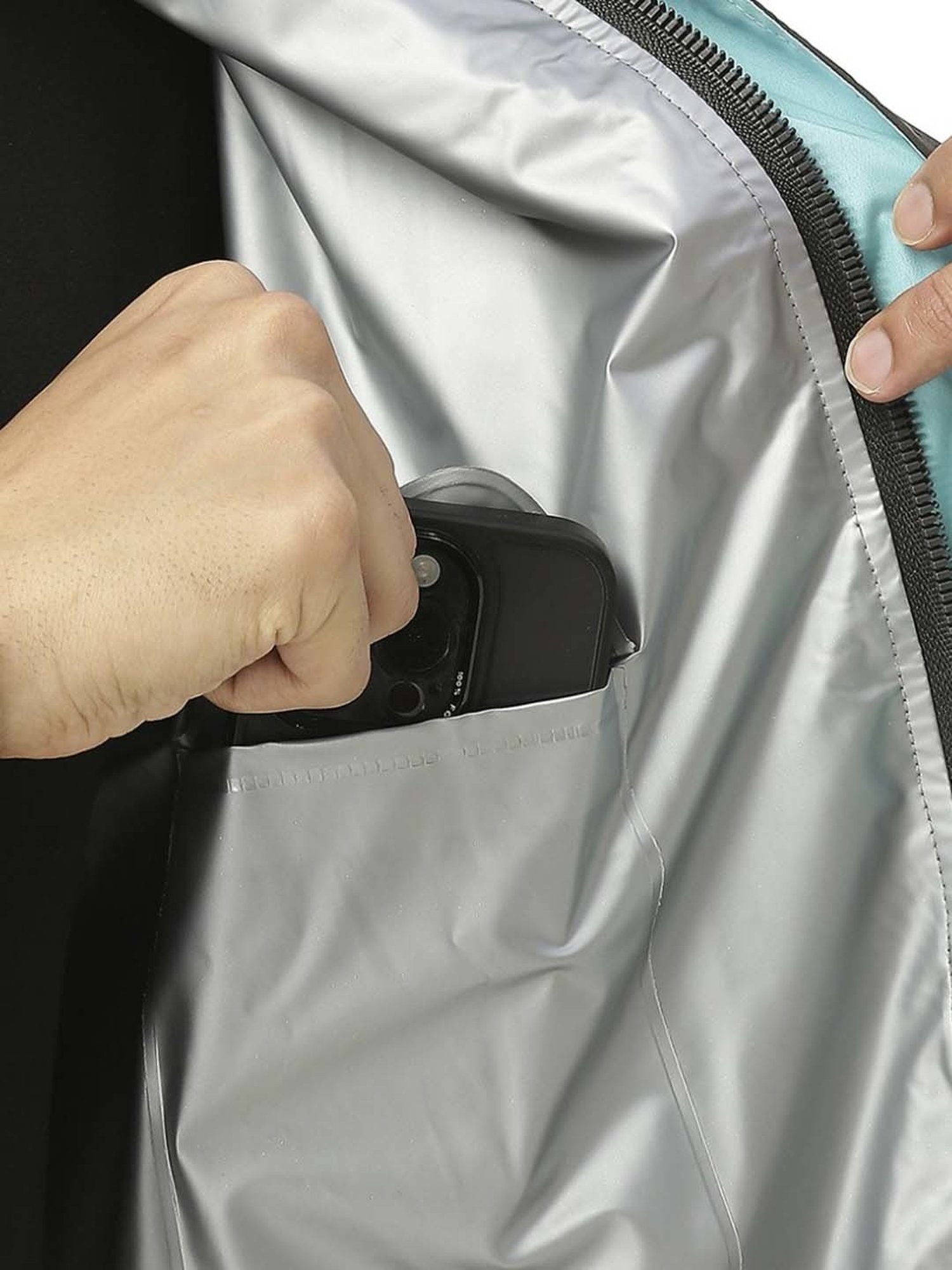 Zeel Olive Green Raincoat Set