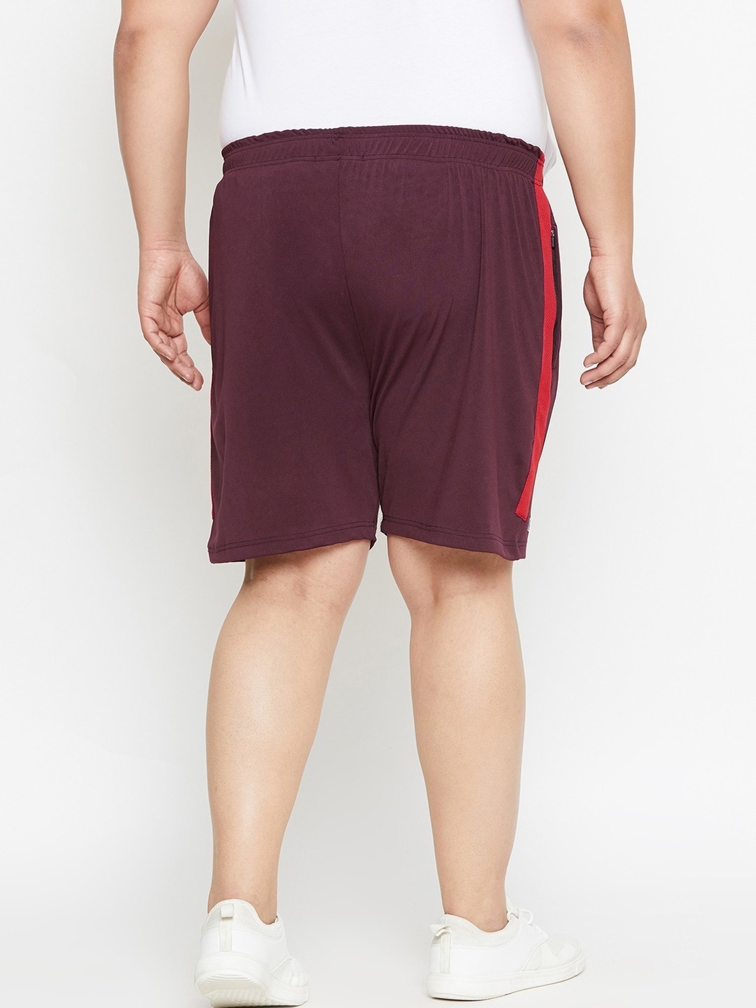 Bigbanana Maroon Regular Fit Shorts