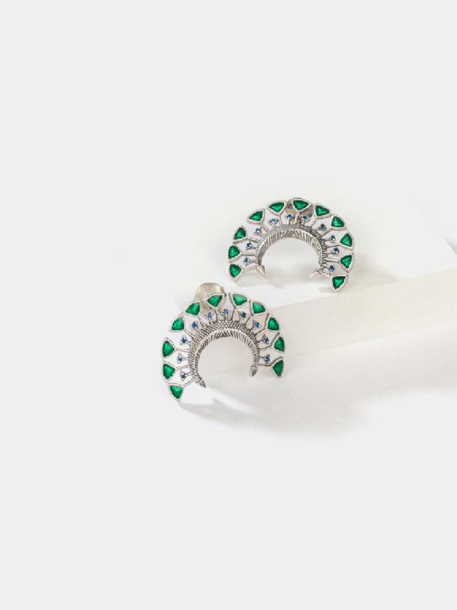 Shaya 92.5 Sterling Silver Owning My Determined Hustle Earrings