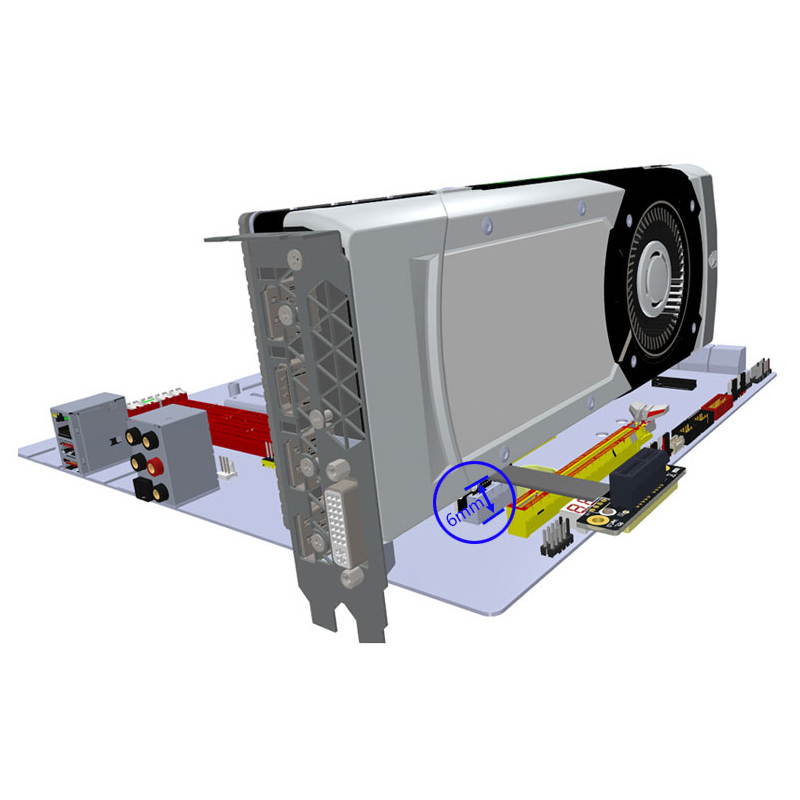 20CM PCIE X1 Riser Cable Dual 90 Degree Right Angle, PCIe 3.0 x1 to x1 Extension Cable 8Gbps PCI Express 1x Riser Card Ribbon Extender for BTC Miner Bitcoin Mining